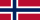 Norwegian flag, national symbol of Norway, Scandinavian country, red, white, and blue colors.