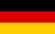 German flag with black, red, and yellow stripes showcasing national pride and colors.