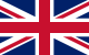 British flag with red, white, and blue colors representing the United Kingdom.